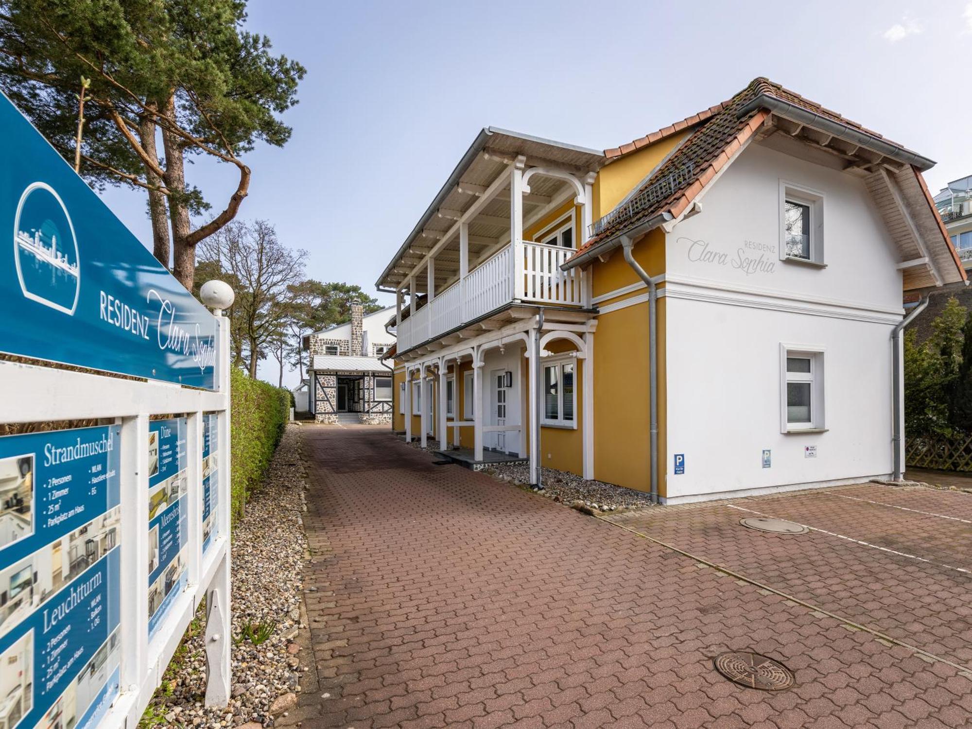 Ferienwohnung Meeresbrise In Der Residenz Clara Sophia Binz Exterior photo